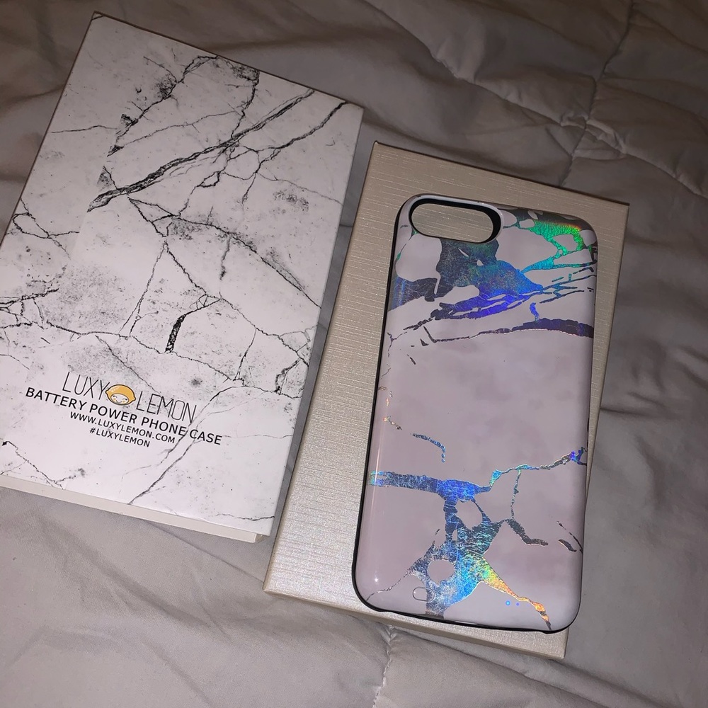 Luxy Lemon Battery Power Phone Case